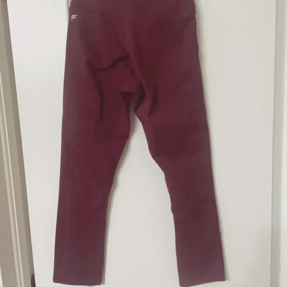 Fabletics women’s burgundy powerhold XXS leggings